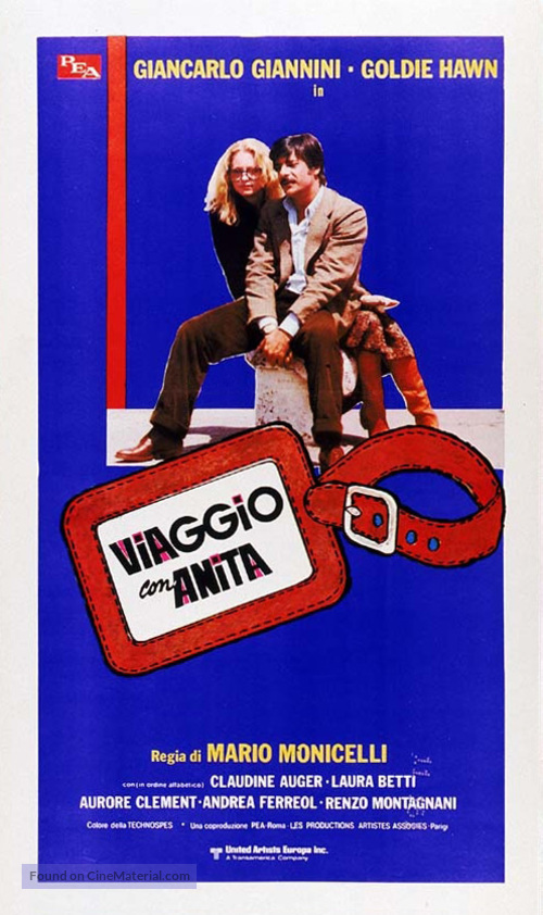 Viaggio con Anita - Italian Movie Poster