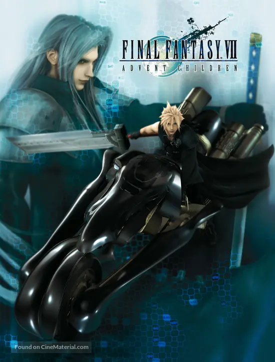 Get Final Fantasy Vii Advent Children 2005 Movie Poster Desktop Wallpaper Get Wallpaper Final Fantasy Vii Advent Children 2005 Movie Poster For Free