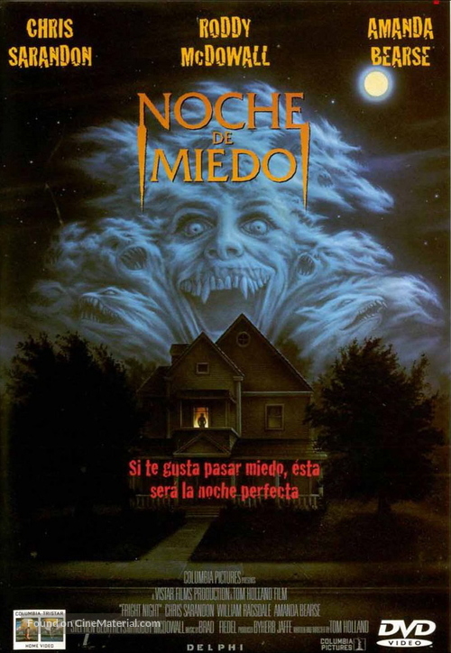 Fright Night - Spanish DVD movie cover