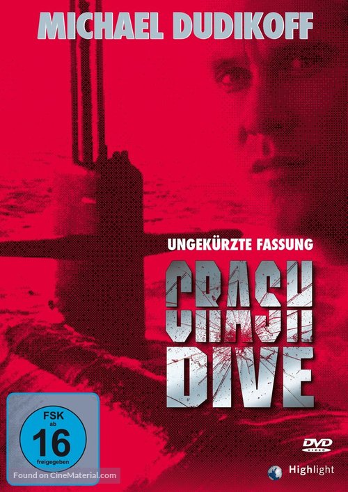 Crash Dive - German DVD movie cover