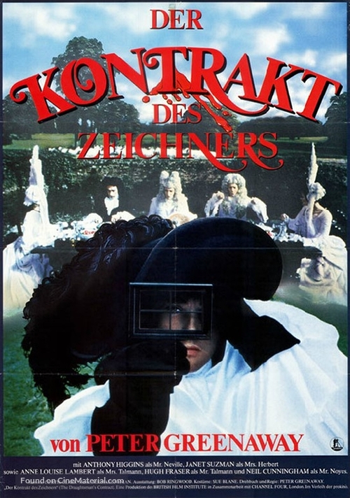 The Draughtsman&#039;s Contract - German Movie Poster