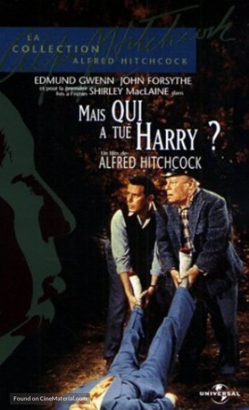 The Trouble with Harry - French VHS movie cover