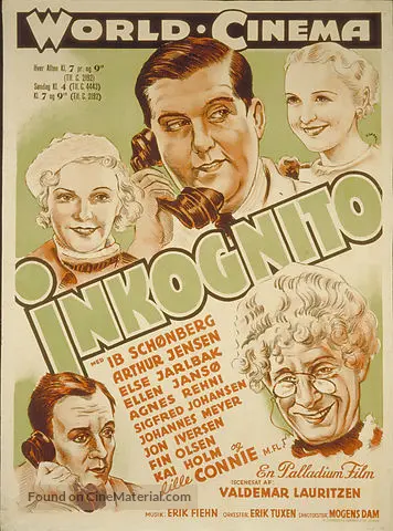 Inkognito - Danish Movie Poster