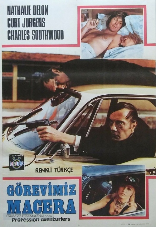 Profession: Aventuriers - Turkish Movie Poster