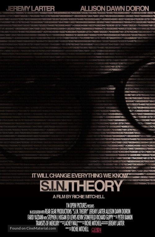 S.I.N. Theory - Canadian Movie Poster