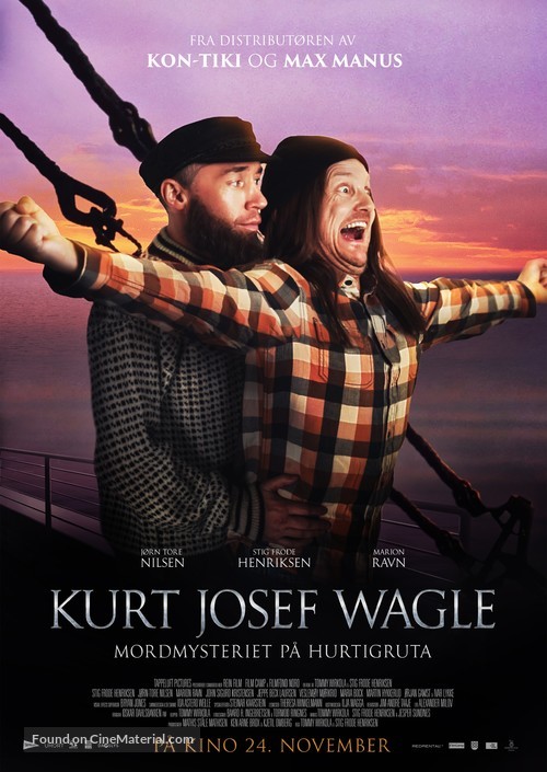 Kurt Josef Wagle og mordmysteriet p&aring; Hurtigruta - Norwegian Movie Poster