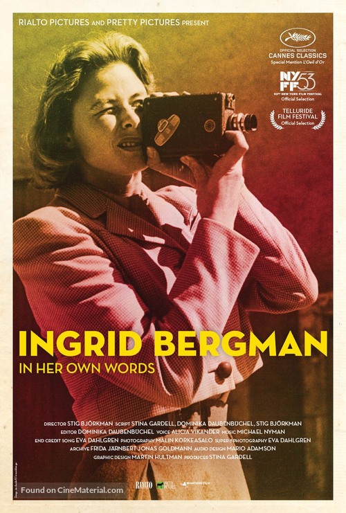 Jag &auml;r Ingrid - Movie Poster