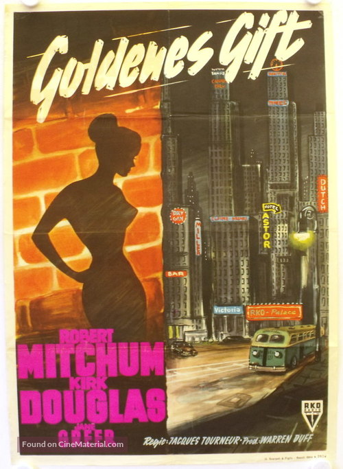 Out of the Past - German Movie Poster