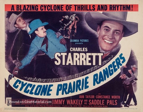 Cyclone Prairie Rangers - Movie Poster
