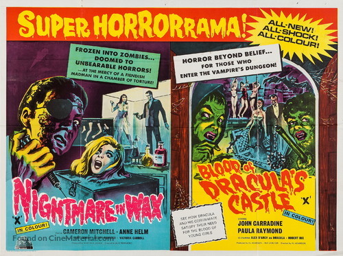 Nightmare in Wax - British Combo movie poster