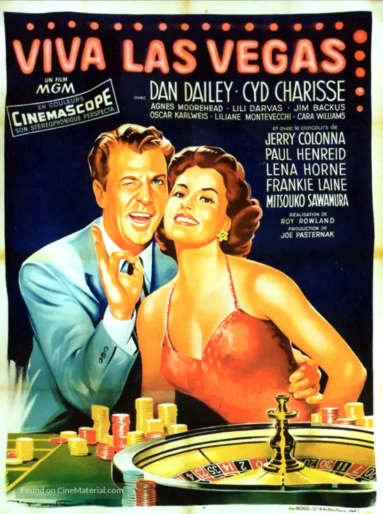 Meet Me in Las Vegas - French Movie Poster