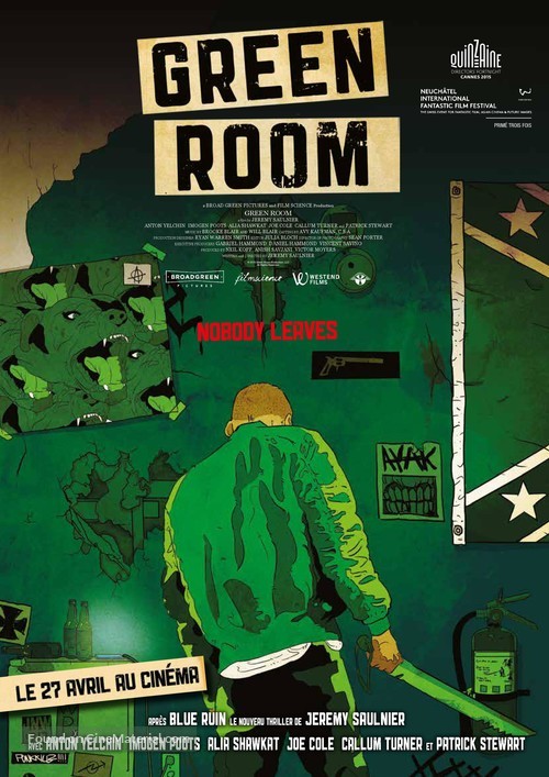 Green Room - Swiss Movie Poster