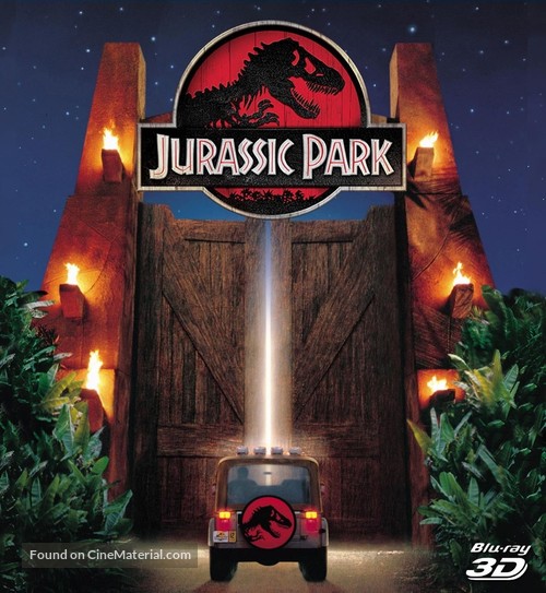 Jurassic Park - Brazilian Movie Cover
