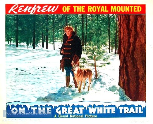 On the Great White Trail - poster