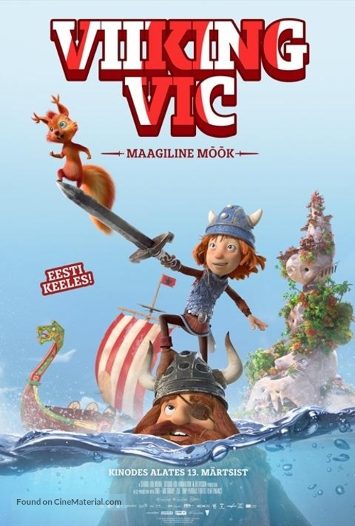 Vic the Viking and the Magic Sword - Estonian Movie Poster