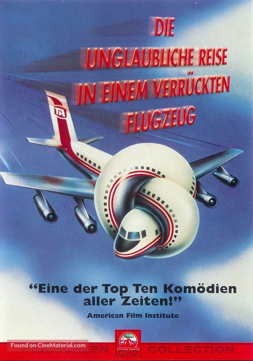 Airplane! - German DVD movie cover