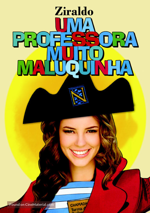 Uma Professora Muito Maluquinha - Brazilian Movie Poster