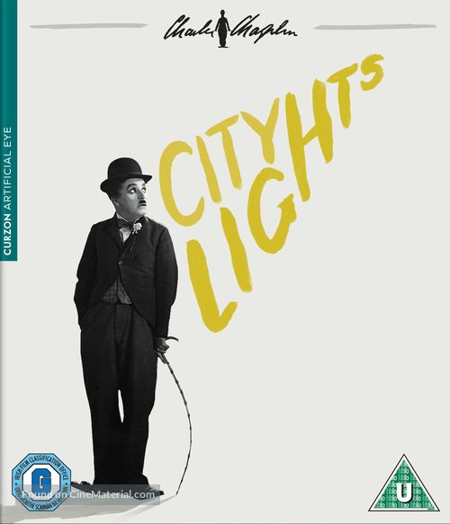 City Lights - British Blu-Ray movie cover