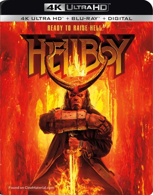 Hellboy - Blu-Ray movie cover