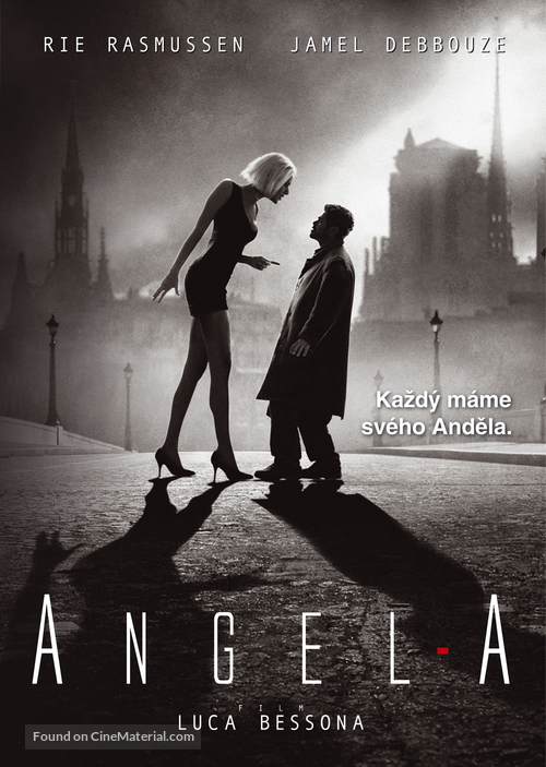 Angel-A - Czech DVD movie cover