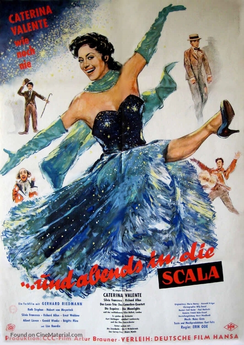 ...und abends in die Scala - German Movie Poster