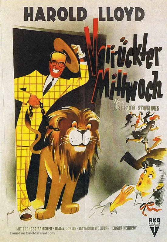 The Sin of Harold Diddlebock - German Movie Poster