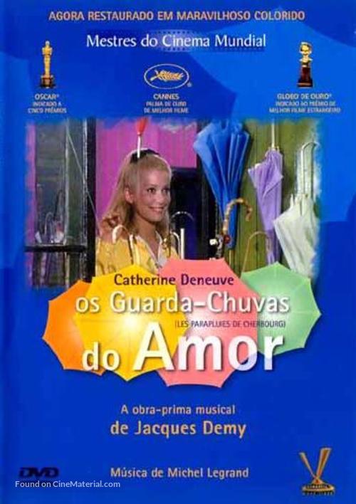 Les parapluies de Cherbourg - Brazilian DVD movie cover