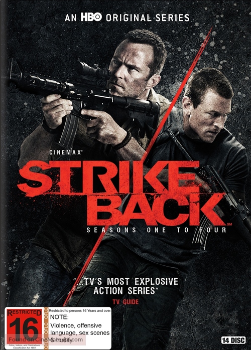 &quot;Strike Back&quot; - New Zealand DVD movie cover