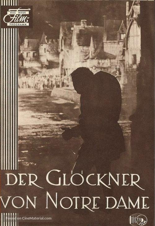The Hunchback of Notre Dame - German poster