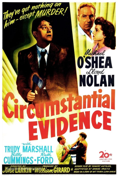 Circumstantial Evidence - Movie Poster