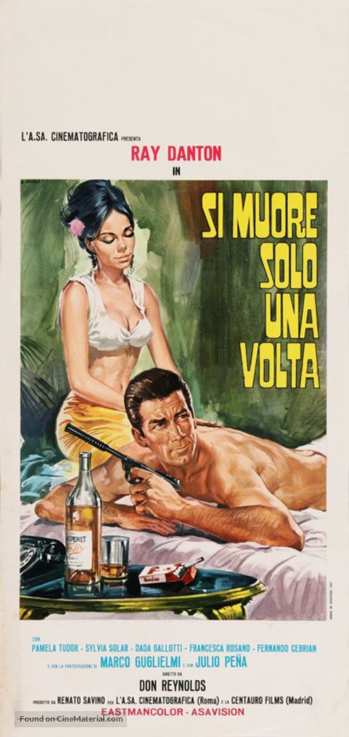 Si muore solo una volta - Italian Movie Poster