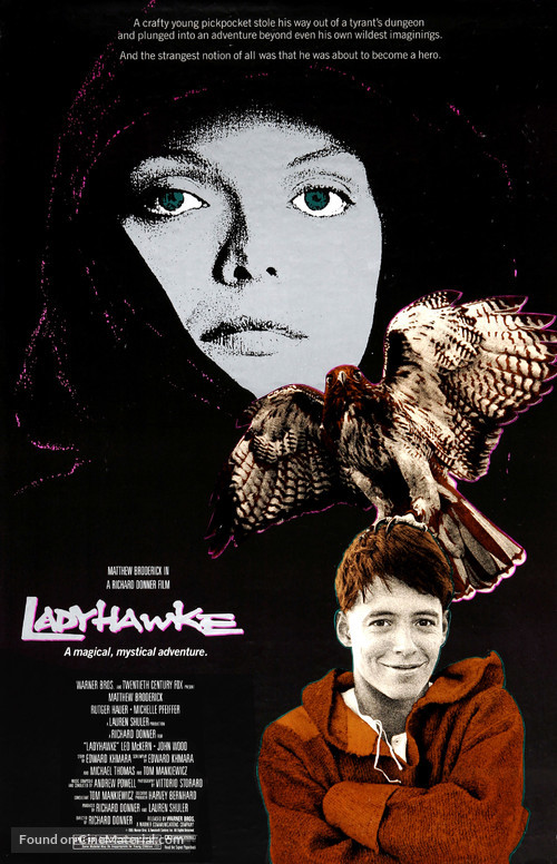 Ladyhawke - Movie Poster