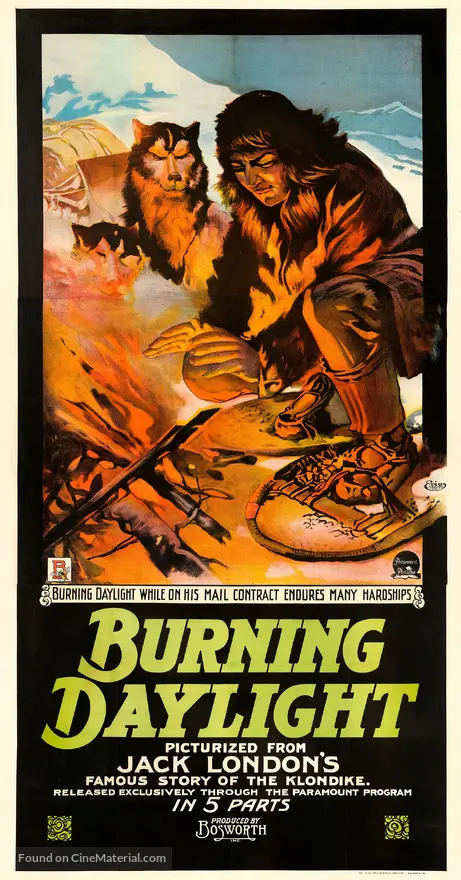 Burning Daylight (1914) movie poster