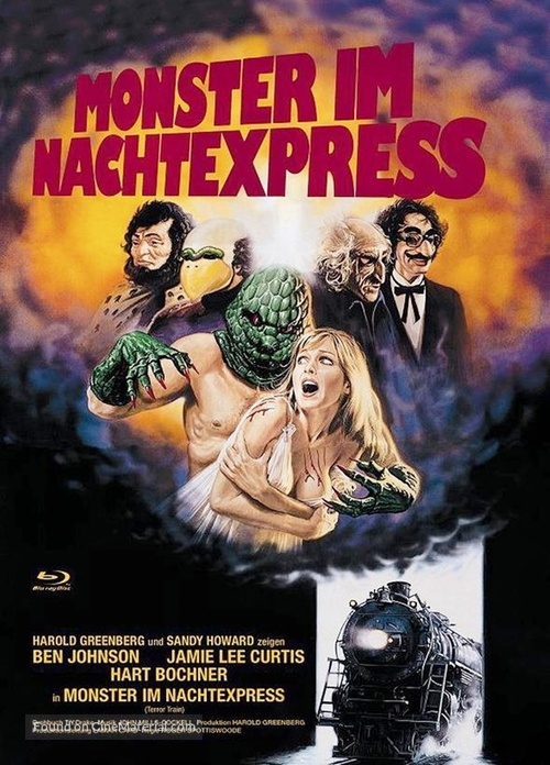 Terror Train - German Blu-Ray movie cover