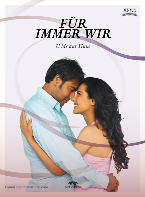 U, Me Aur Hum - German DVD movie cover