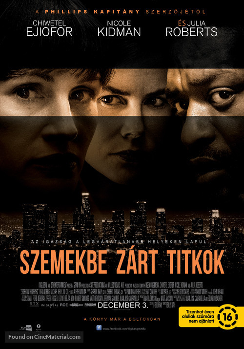 Secret in Their Eyes - Hungarian Movie Poster