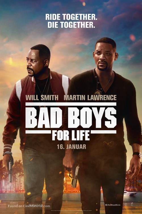 Bad Boys for Life - Danish Movie Poster