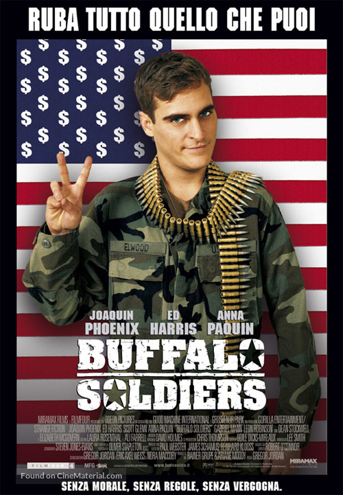 Buffalo Soldiers - Italian Movie Poster