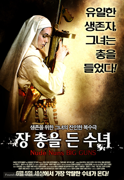 Nude Nuns with Big Guns - South Korean Movie Poster