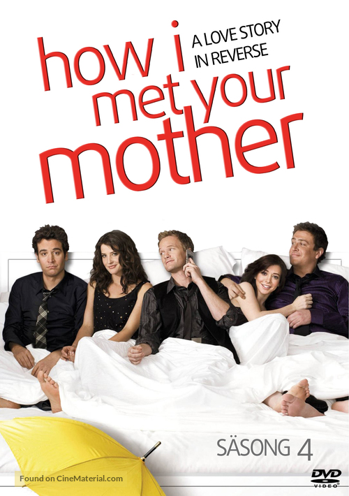 &quot;How I Met Your Mother&quot; - Swedish DVD movie cover