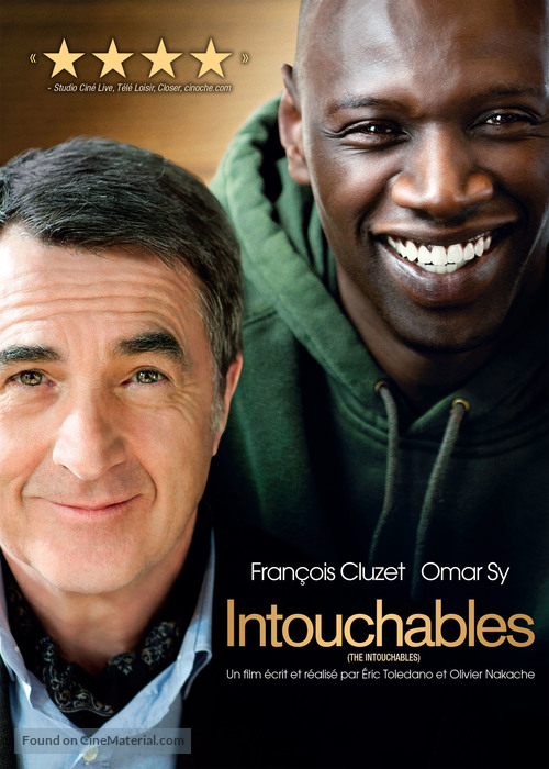 Intouchables - Canadian DVD movie cover
