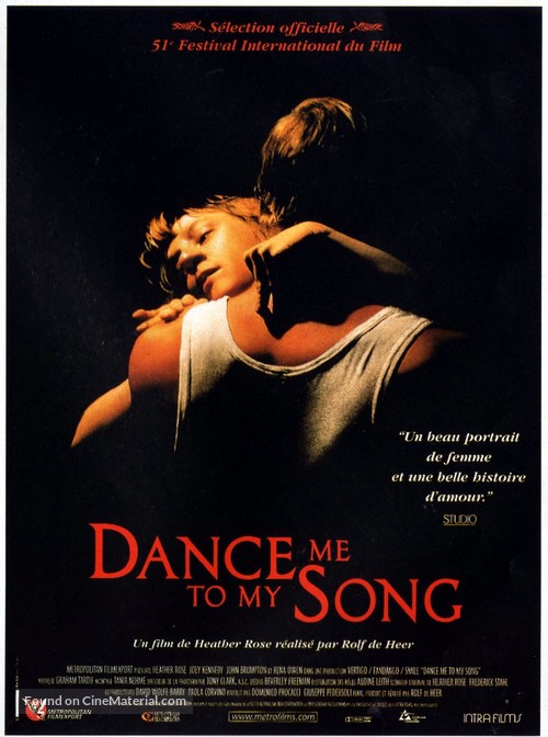 Dance Me to My Song - French Movie Poster