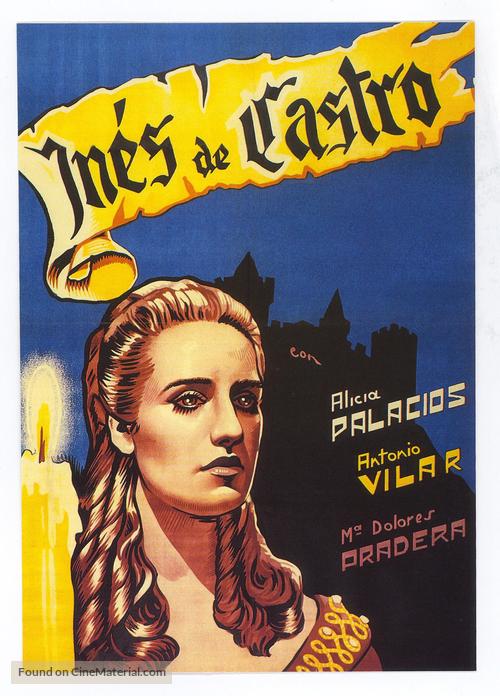 In&ecirc;s de Castro - Spanish Movie Poster