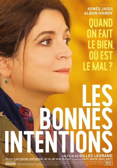 Les bonnes intentions - Belgian Movie Poster