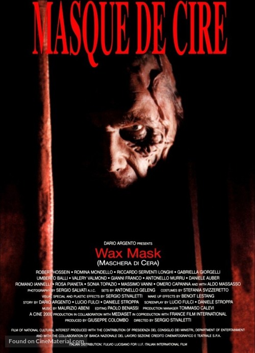 M.D.C. - Maschera di cera - Canadian Movie Poster