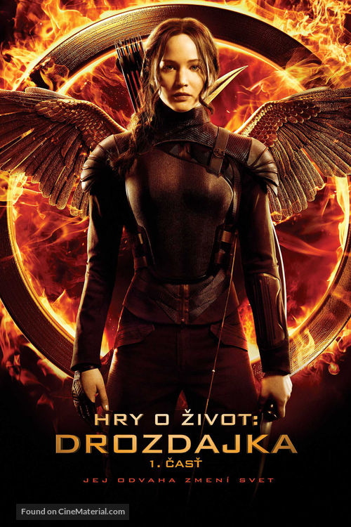 The Hunger Games: Mockingjay - Part 1 - Slovak Movie Cover