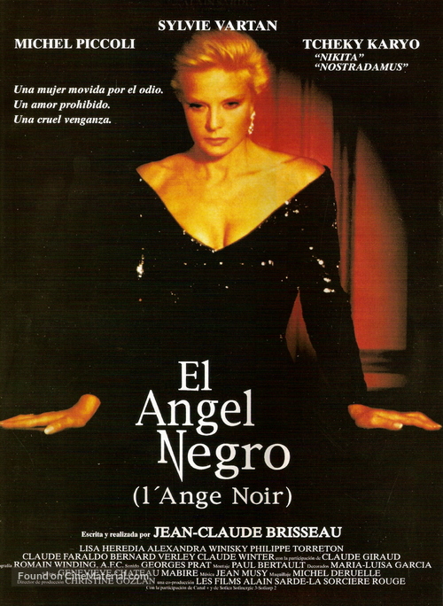 Ange noir, L&#039; - Spanish Movie Poster