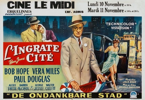 Beau James - Belgian Movie Poster