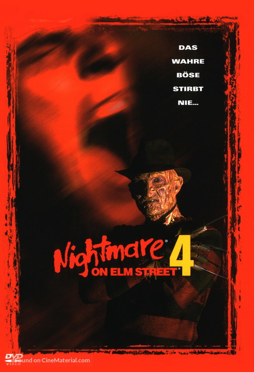 A Nightmare on Elm Street 4: The Dream Master - German Movie Cover