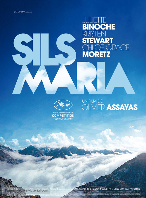 Clouds of Sils Maria - French Movie Poster